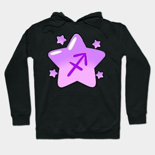 Astrological Sign Star - Sagittarius Hoodie